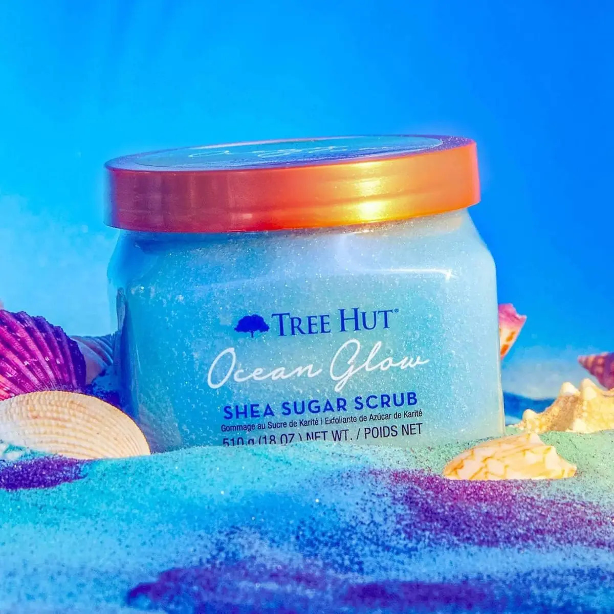 Exfoliante de Azucar de Karite Ocean Glow 510g Tree Hut 6