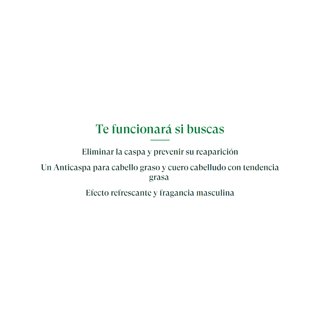 Shampoo Anticaspa Men Refrescante 300ml Natur Vital 2