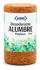 Desodorante Alumbre Sin Fragancia - Unidad 60 G Hbm - Miniatura 1