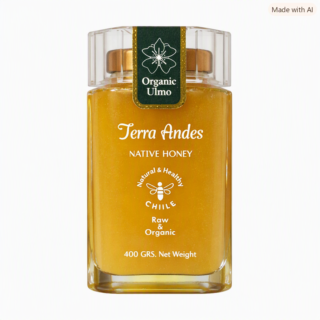 Miel Organic Ulmo Native Honey 400gr Ed. Luxury Terra Andes 1