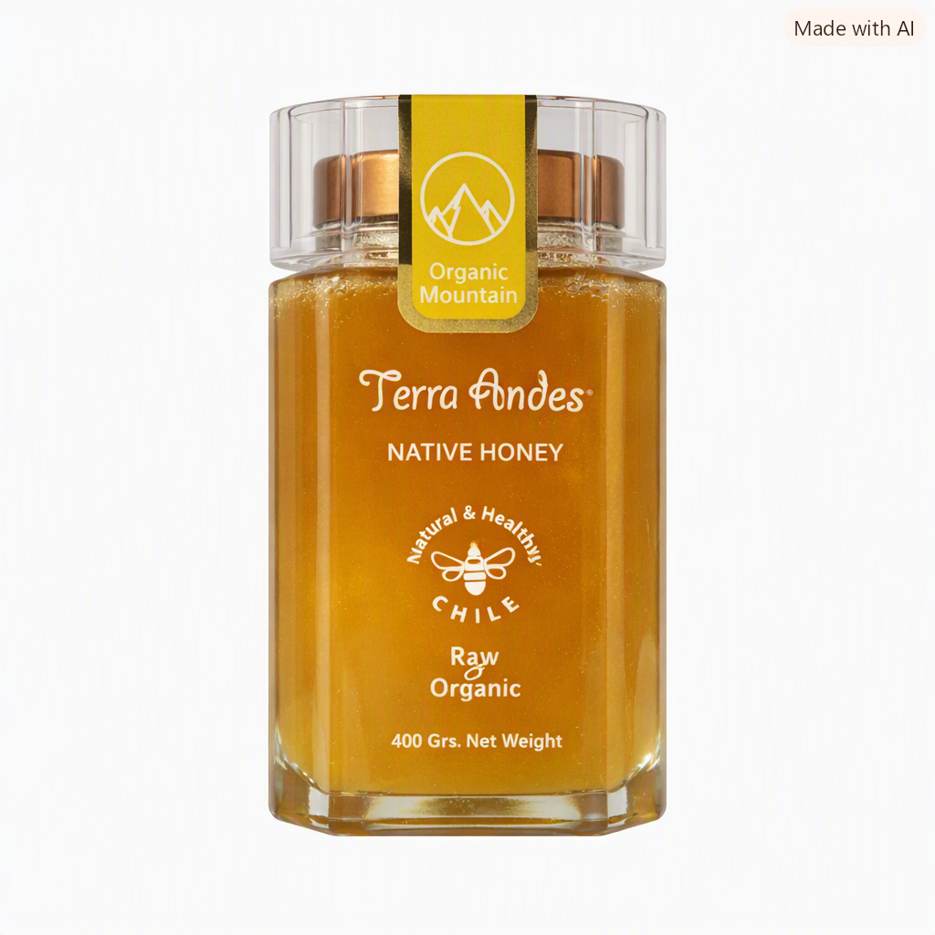 Miel Organic Mountain Native Honey 400gr Edicion de Lujo Terra Andes 1