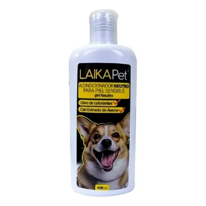 Acondicionador Para Piel Sensible PH Neutro 400ml Laika Pet 1