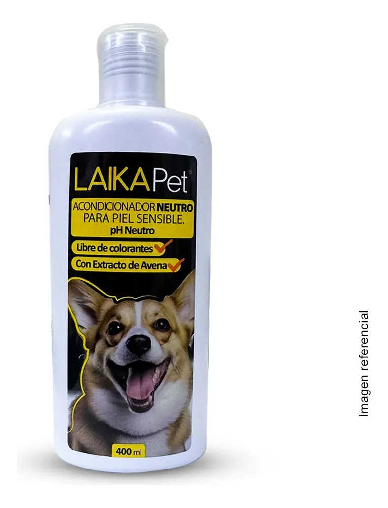 Acondicionador Para Piel Sensible PH Neutro 400ml Laika Pet 5