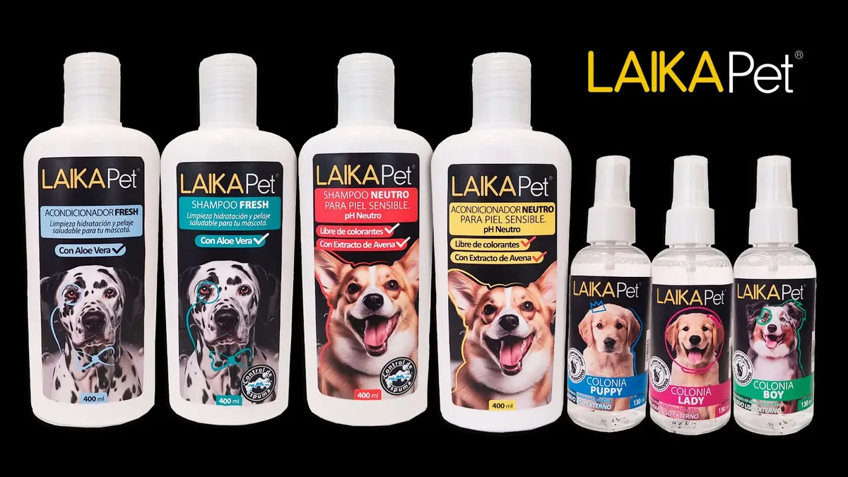 Acondicionador Para Piel Sensible PH Neutro 400ml Laika Pet 2