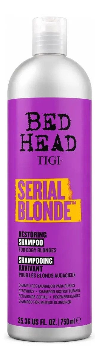 Serial Blonde Shampoo Restaura Rubios 750ml Bed Head 1