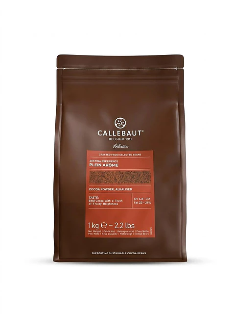 Cacao Alcalino En Polvo 100% Puro 1K Callebaut Belgica