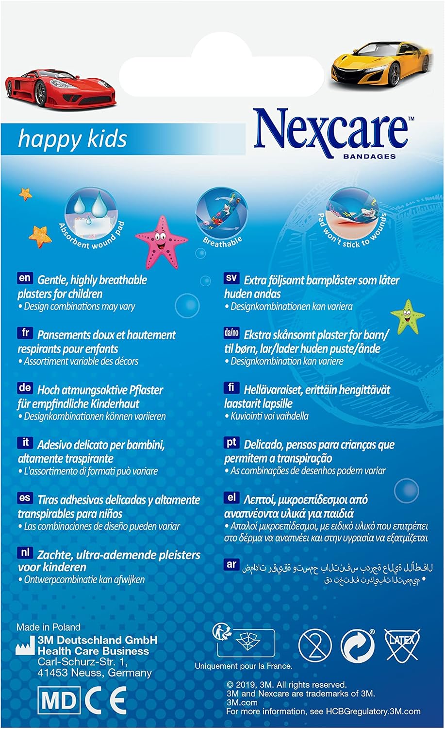 Banditas Happy Kids Cool  20un Nexcare 2