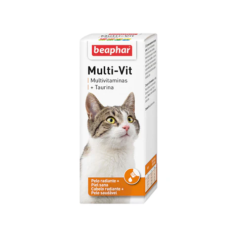 Mutivitaminas Taurina Gatos 50ml Beaphar