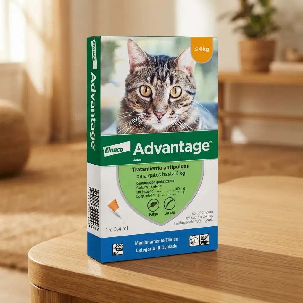 Advantage Para Gatos Hasta 4kg Elanco 3