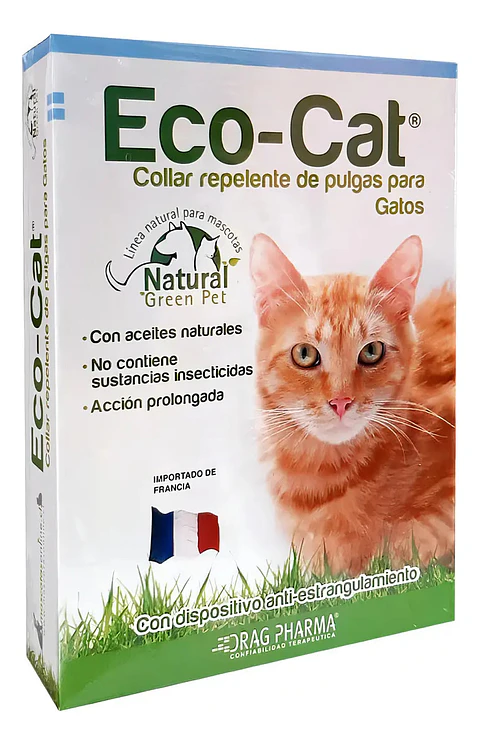 Collar Repelente de Pulgas Eco Cat 