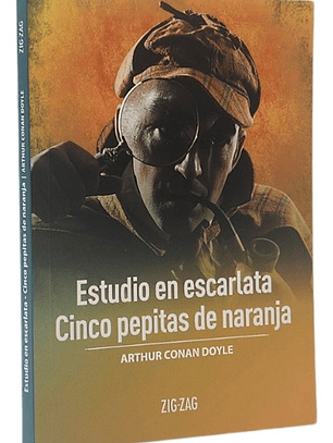 ESTUDIO EN ESCARLATA . CINCO PEPITAS DE NARANJA