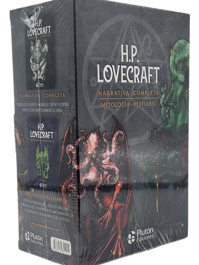 PACK H.P LOVECRAFT, NARRATIVA COMPLETA 1