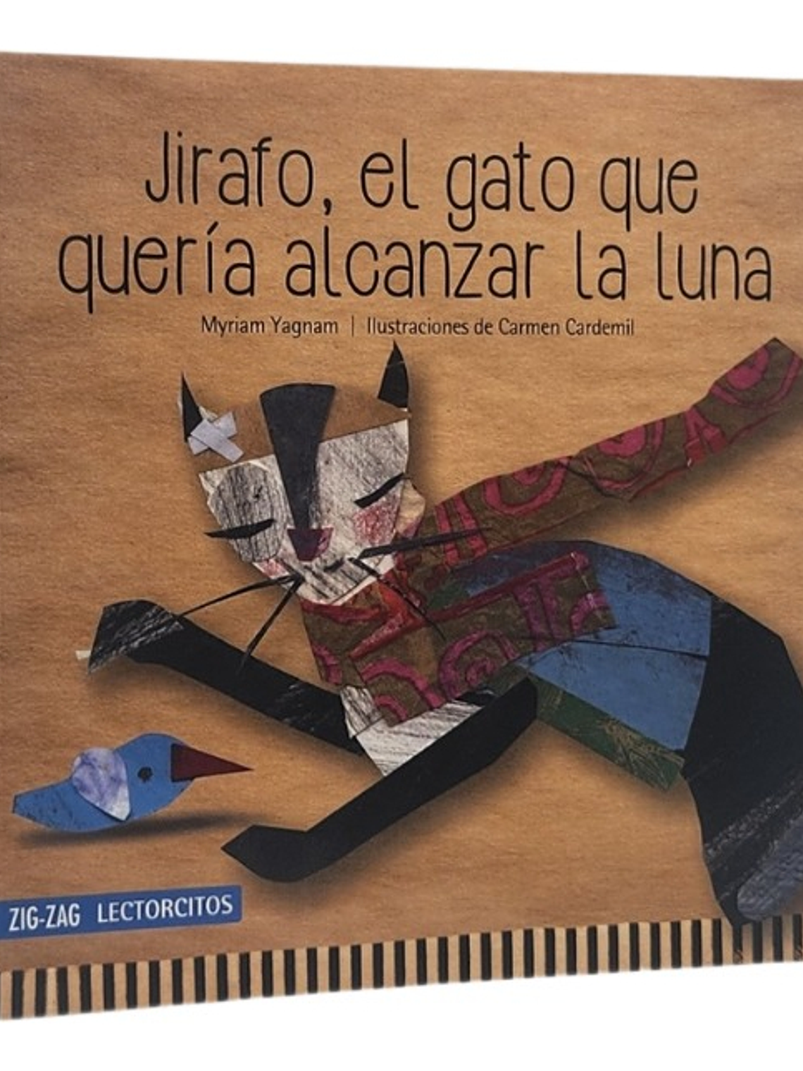 JIRAFO, EL GATO QUE QUERÍA ALCANZAR LA LUNA - MYRIAM YAGNAM 1