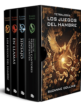 TETRALOGÍA LOS JUEGOS DEL HAMBRE - SUZANNE COLLINS