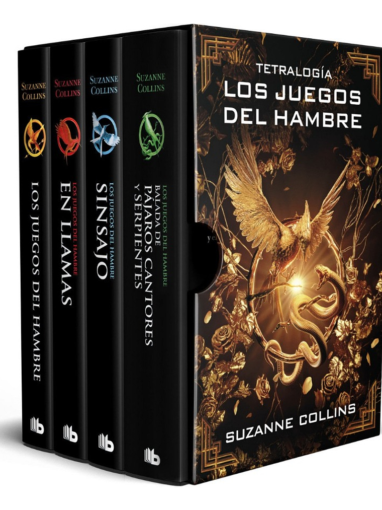 TETRALOGÍA LOS JUEGOS DEL HAMBRE - SUZANNE COLLINS 1