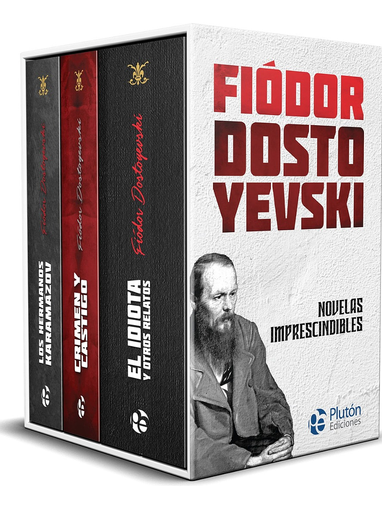ESTUCHE FIÓDOR DOSTOYEVSKI - NOVELAS IMPRESCINDIBLES 1