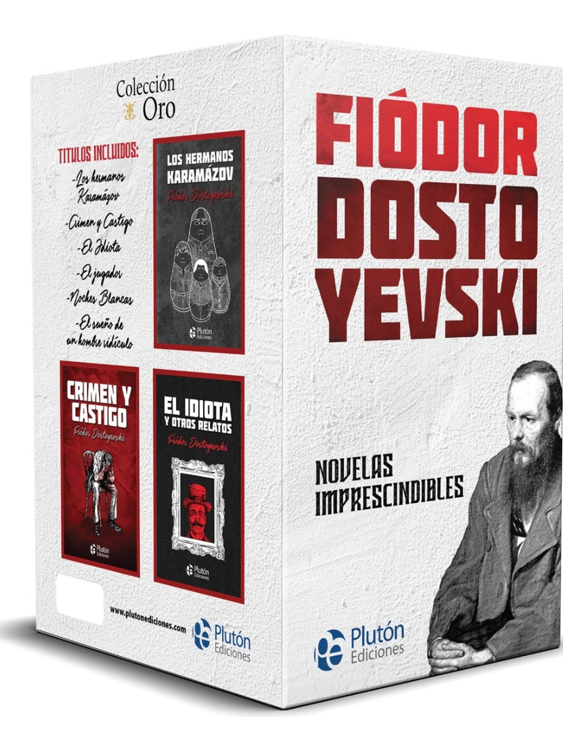 ESTUCHE FIÓDOR DOSTOYEVSKI - NOVELAS IMPRESCINDIBLES 2