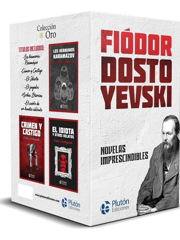 ESTUCHE FIÓDOR DOSTOYEVSKI - NOVELAS IMPRESCINDIBLES 2