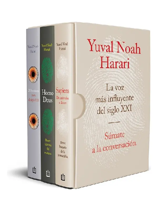 ESTUCHE HARARI: LA VOZ MÁS INFLUYENTE DEL SIGLO XXI - YUVAL 