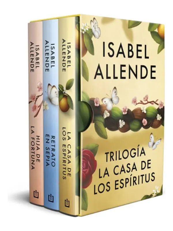 TRILOGÍA LA CASA DE LOS ESPÍRITUS - ISABEL ALLENDE 