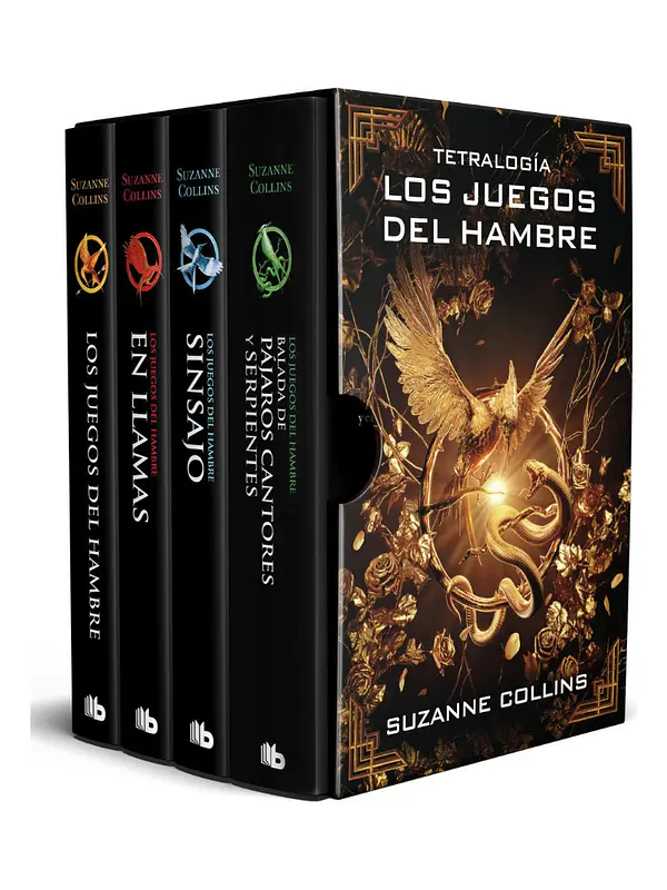 TETRALOGÍA LOS JUEGOS DEL HAMBRE - SUZANNE COLLINS 