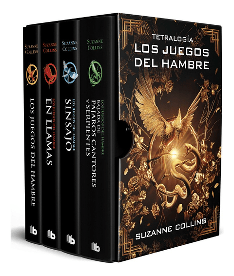 TETRALOGÍA LOS JUEGOS DEL HAMBRE - SUZANNE COLLINS 