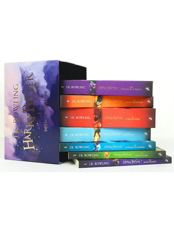 ESTUCHE HARRY POTTER LA SERIE COMPLETA - J.K. ROWLING