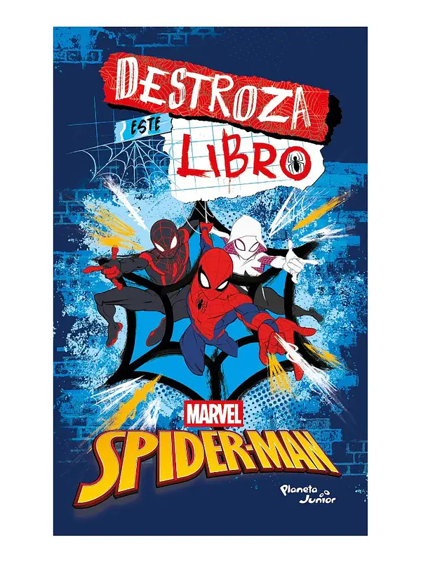 DESTROZA ESTE LIBRO SPIDERMAN - MARVEL