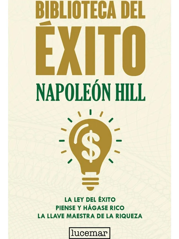 BIBLIOTECA DEL ÉXITO - NAPOLEÓN HILL ( TAPA DURA ) 1