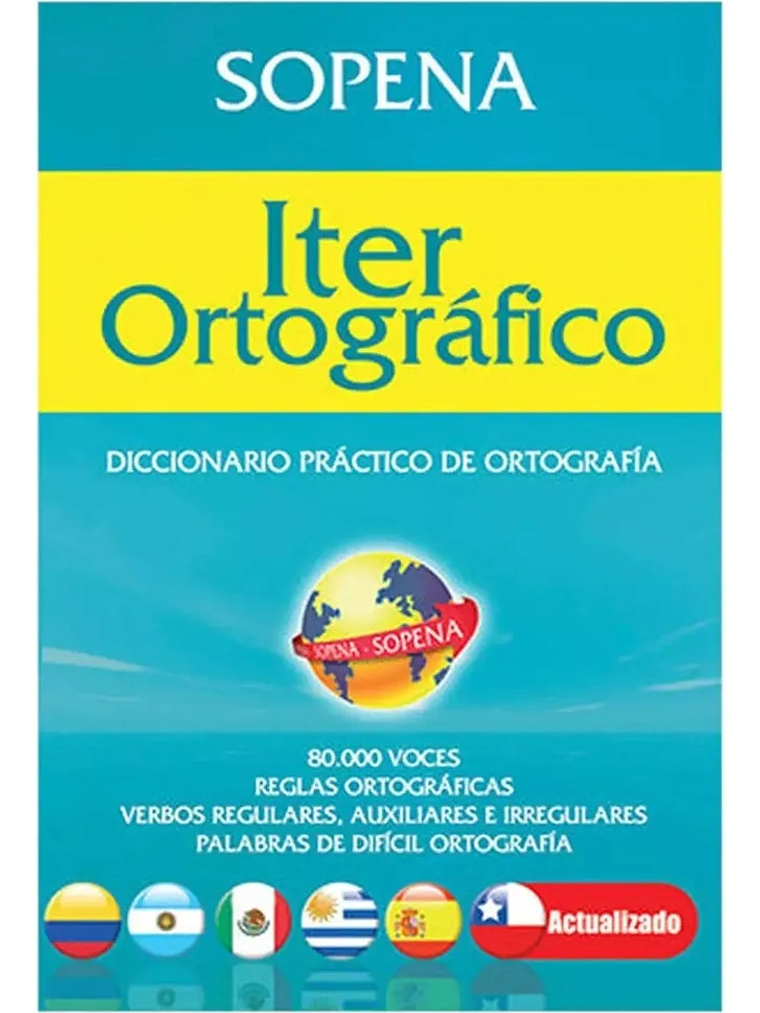 DICCIONARIO ITER ORTOGRÁFICO / SOPENA 1