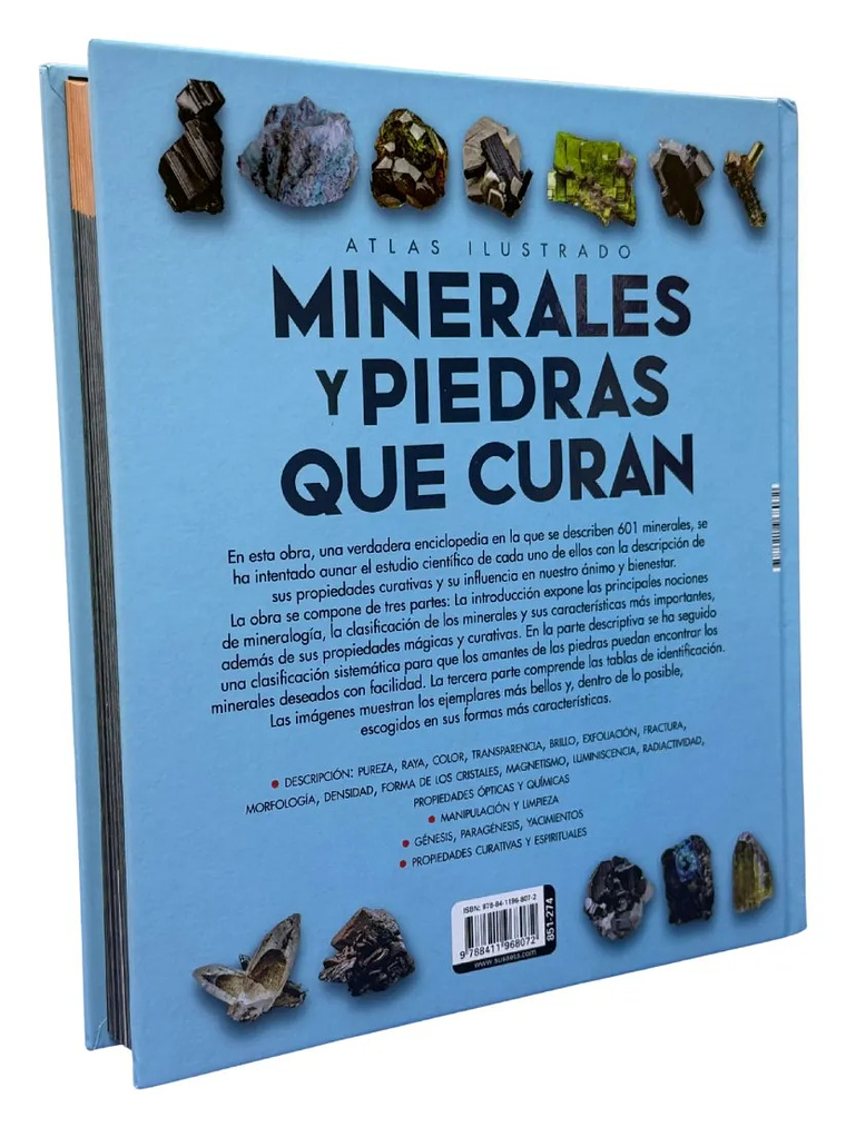 ATLAS ILUSTRADO MINERALES Y PIEDRAS QUE CURAN - SUSAETA 2