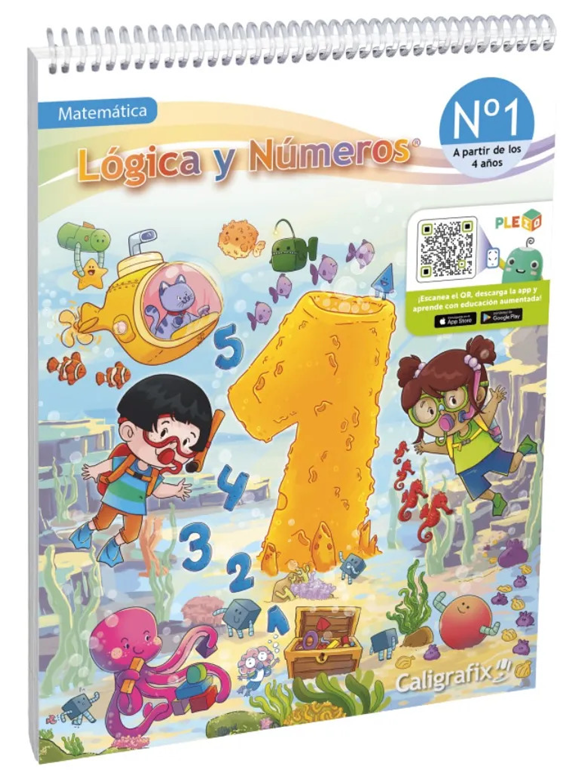 LÓGICA Y NÚMEROS 1 NUEVA EDICIÓN 2026 - CALIGRAFIX 1