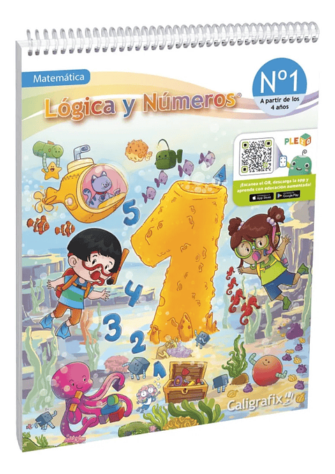 LÓGICA Y NÚMEROS 1 NUEVA EDICIÓN 2026 - CALIGRAFIX