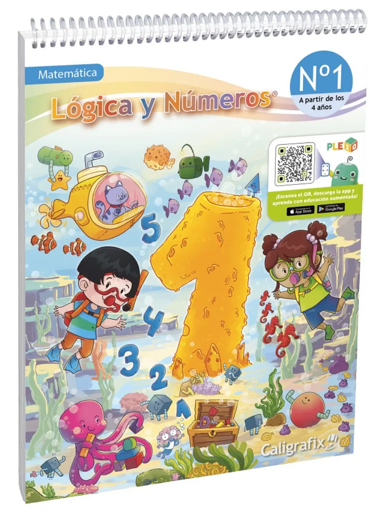 LÓGICA Y NÚMEROS 1 NUEVA EDICIÓN 2026 - CALIGRAFIX 1