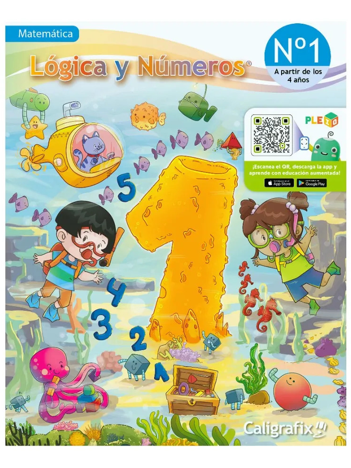 LÓGICA Y NÚMEROS 1 NUEVA EDICIÓN 2026 - CALIGRAFIX 2