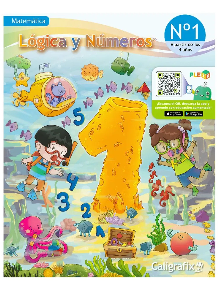 LÓGICA Y NÚMEROS 1 NUEVA EDICIÓN 2026 - CALIGRAFIX 2