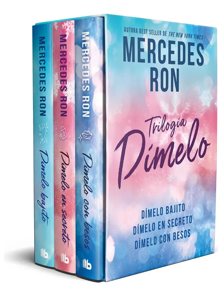 Estuche Trilogía Dímelo - Mercedes Ron 1