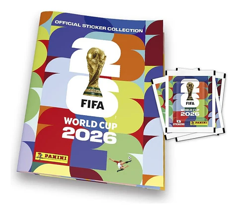 Álbum Tapa Blanda + 5 Sobres Mundial Fifa 2026 - Panini