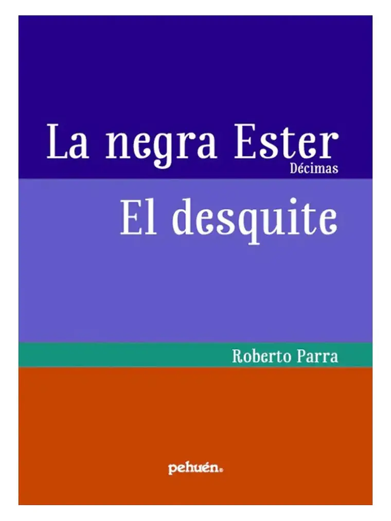 La Negra Ester - El Desquite / Roberto Parra 1
