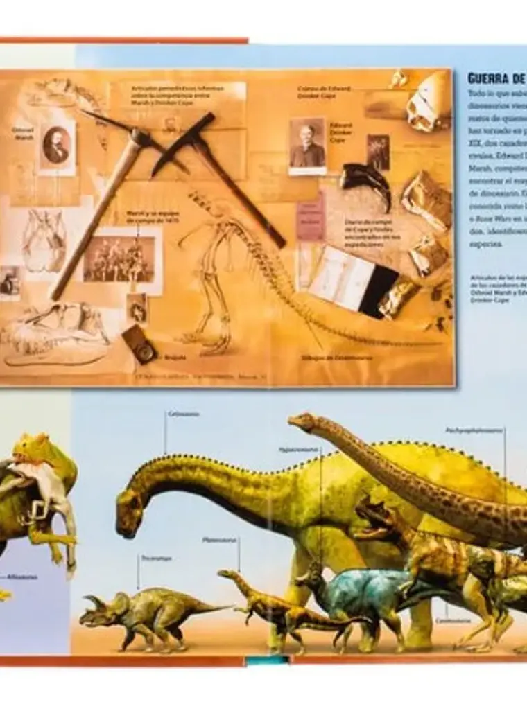 Atlas De Los Dinosaurios - Desliza y Descubre 2