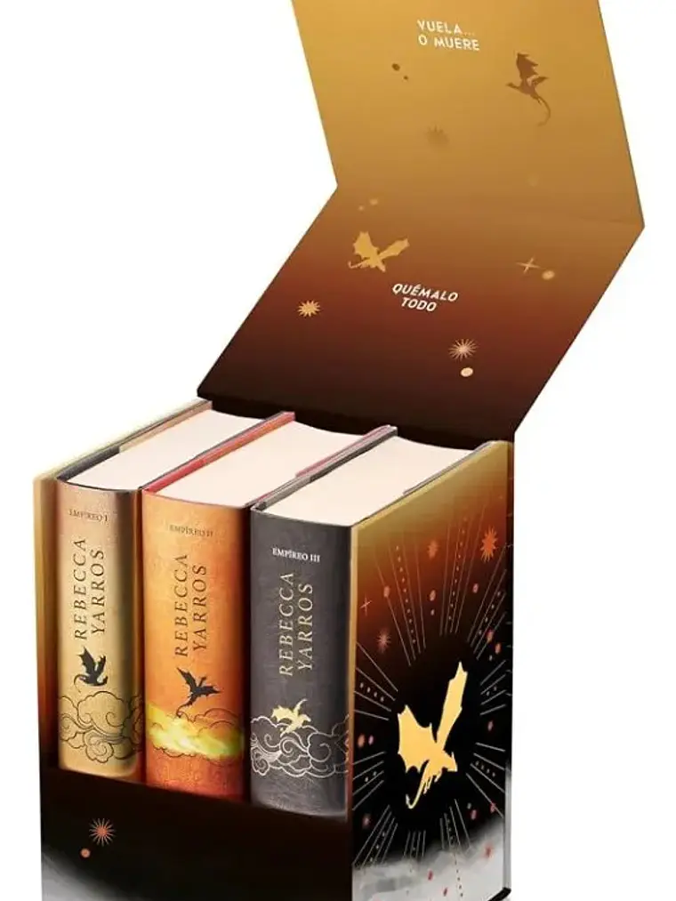 Estuche Premiun Saga Empíreo - Rebecca Yarros  2