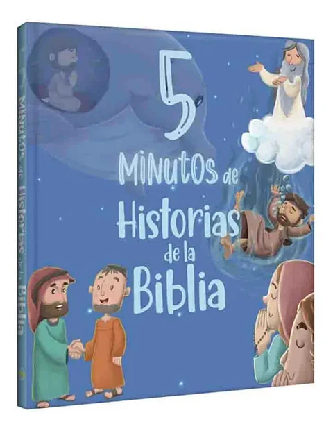 5 Minutos de Historias de la Biblia - Tapa Dura