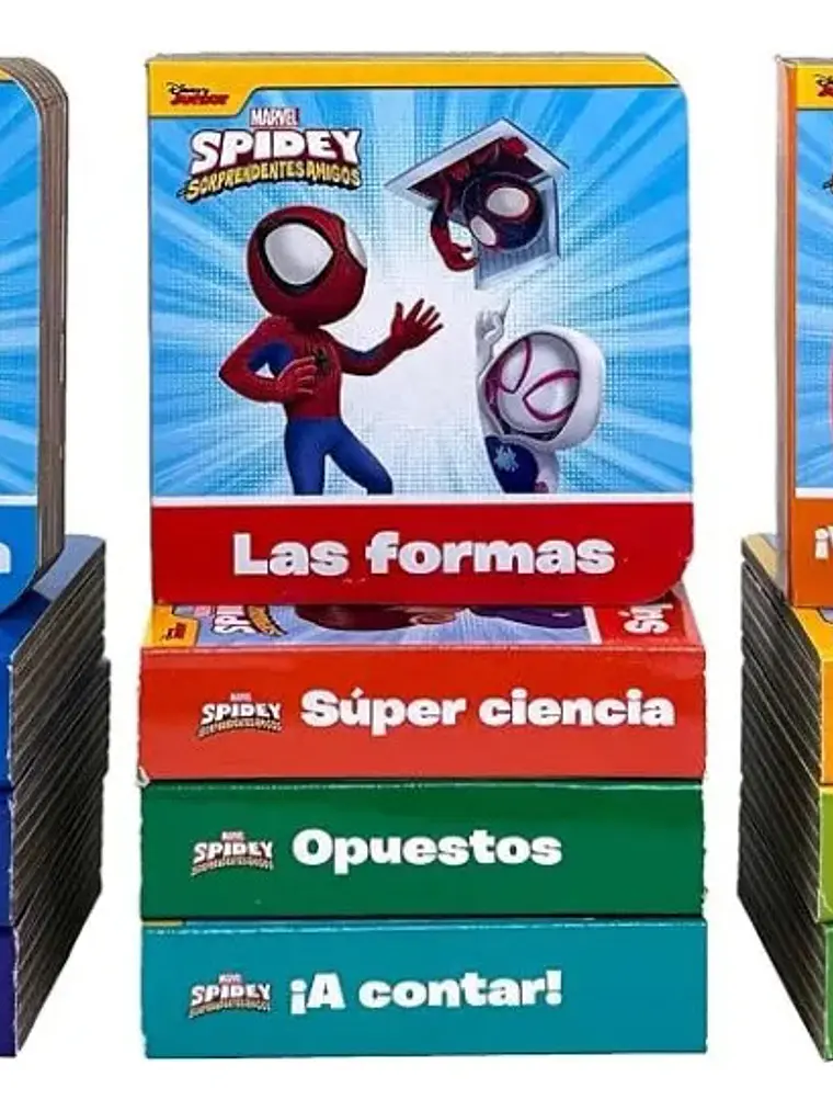 Marvel Spidey y sus Sorprendentes Amigos 12 Libros de Cartón 3