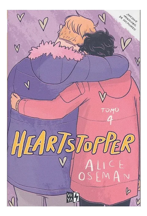 Heartstopper 4 Alice Oseman Novela Gráfica Tapa Blanda