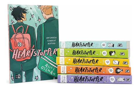 Heartstopper Colección 6 Tomos Alice Oseman Tapa Blanda