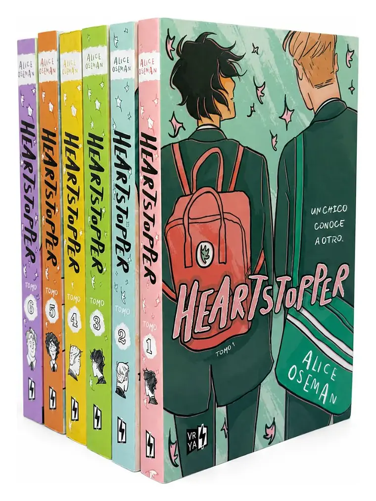 Heartstopper Colección 6 Tomos Alice Oseman Tapa Blanda 2