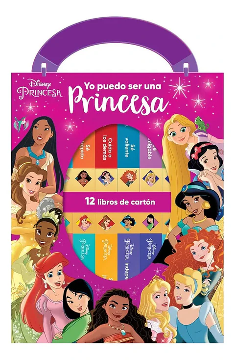 Estuche Disney Princesas Yo Puedo Ser una Princesa 12 Libros