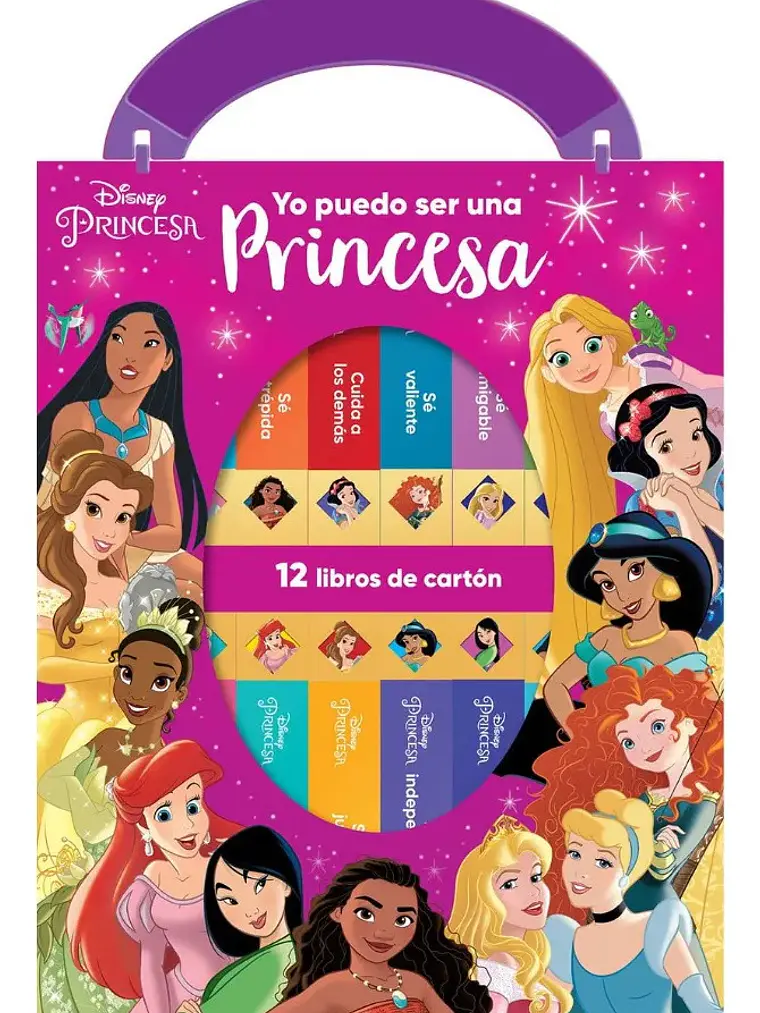 Estuche Disney Princesas Yo Puedo Ser una Princesa 12 Libros 1