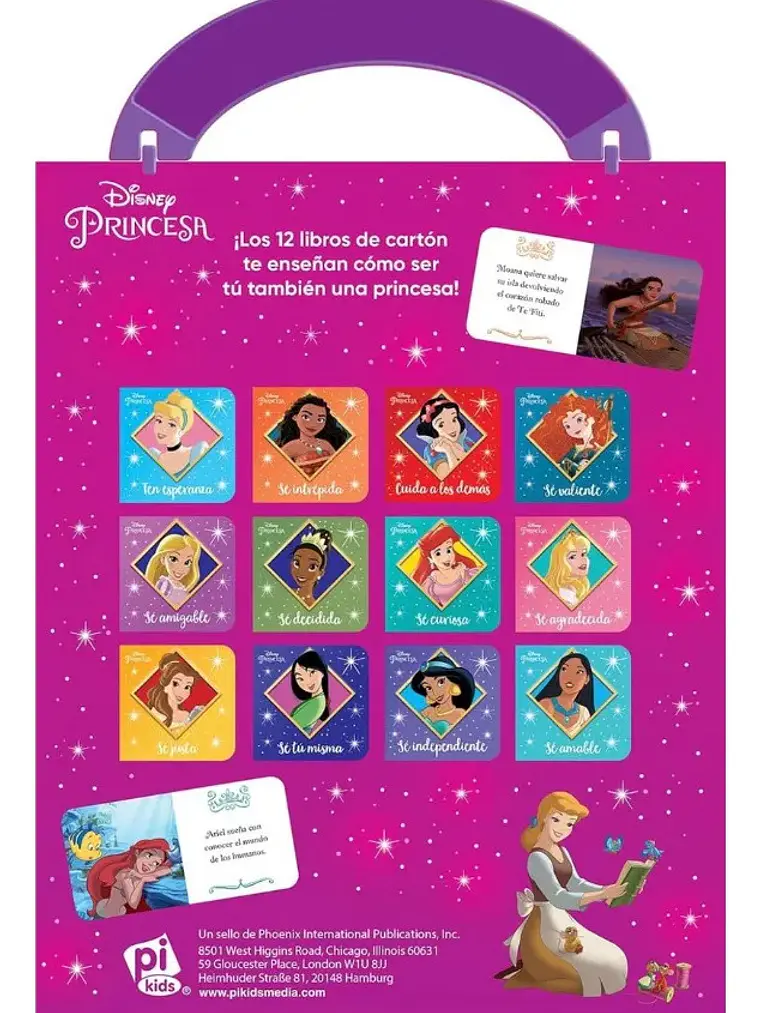 Estuche Disney Princesas Yo Puedo Ser una Princesa 12 Libros 2