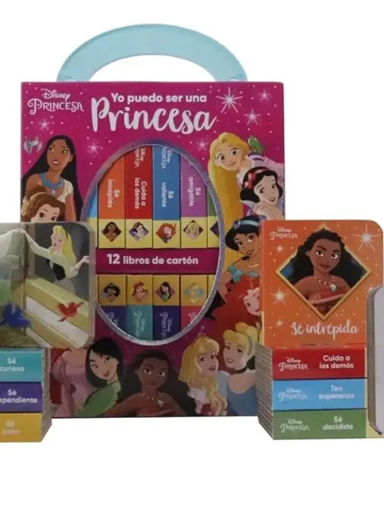 Estuche Disney Princesas Yo Puedo Ser una Princesa 12 Libros 3